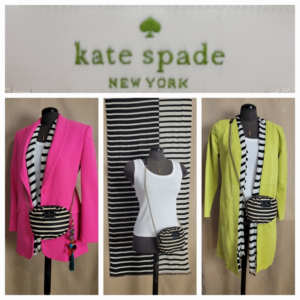 Kate Spade Bag / Scarf Set
